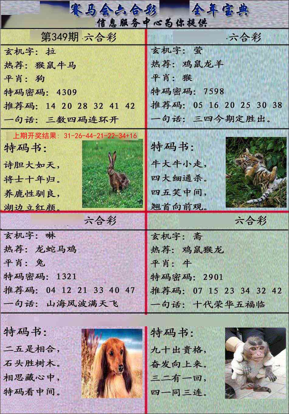 349期宝典报[图]