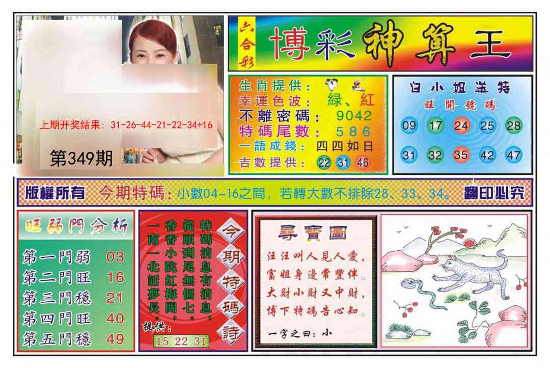 349期博彩神算王[图]