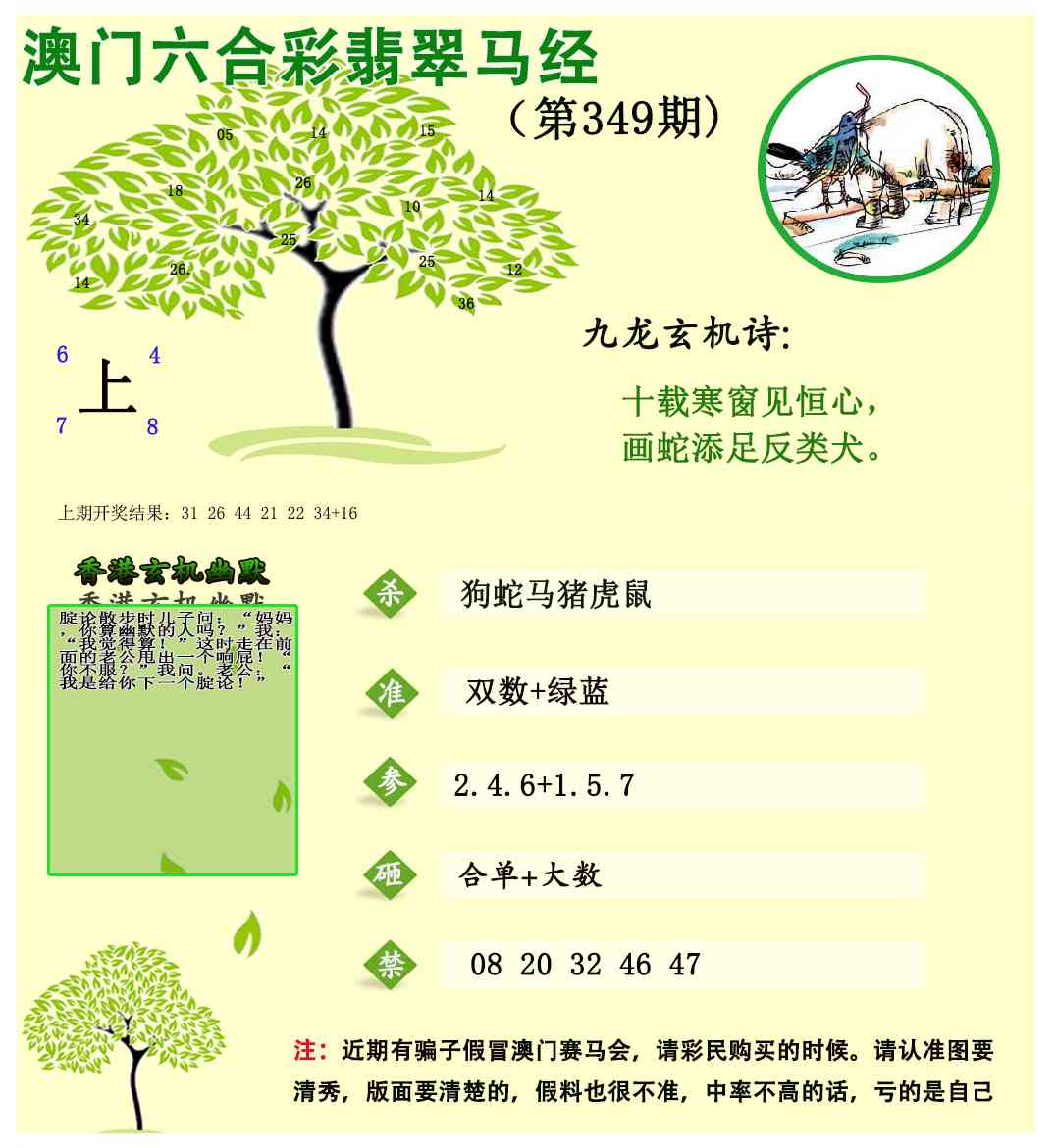 349期翡翠马经[图]
