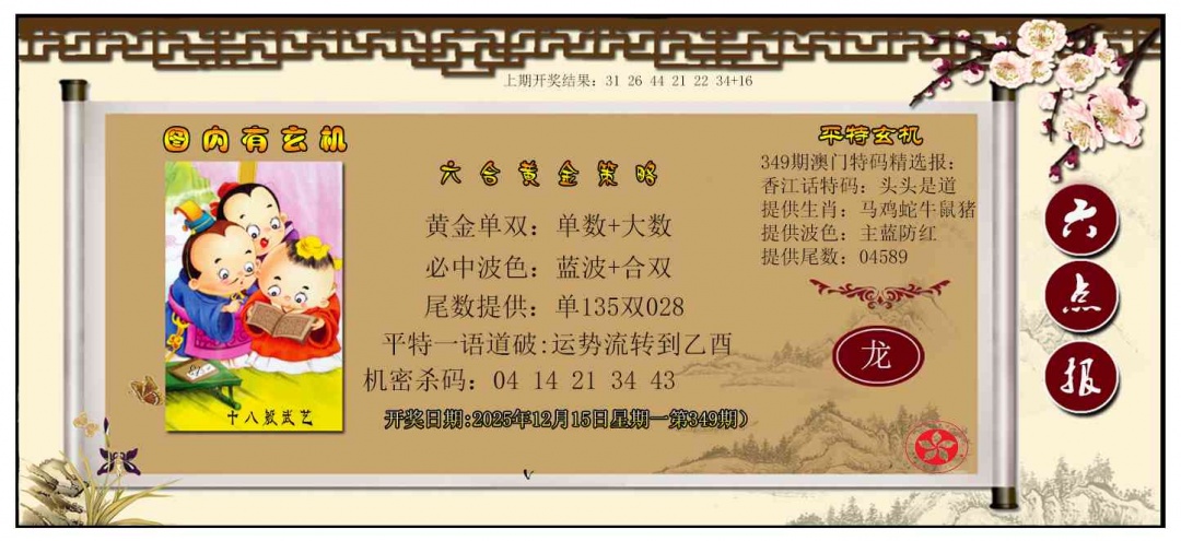 349期黄金策略[图]