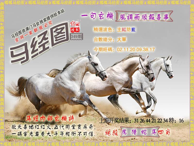 349期马经6[图]
