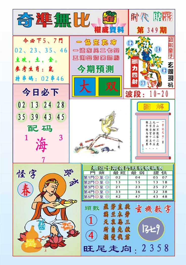 349期奇准无比[图]
