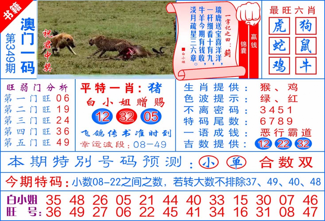 349期澳门飞龙宝典[图]