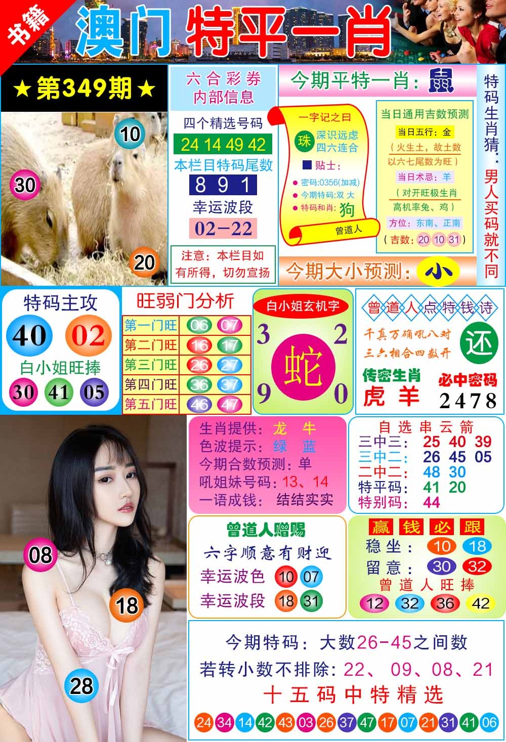 349期澳门一霸[图]