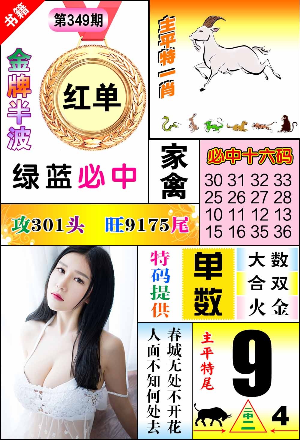 349期澳门金牌半波[图]