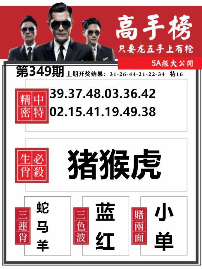 349期金牛高手榜[图]